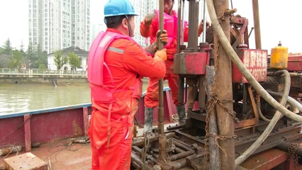地鐵7號線水上勘察工程正式啟動，為工程設計奠定堅實基礎
